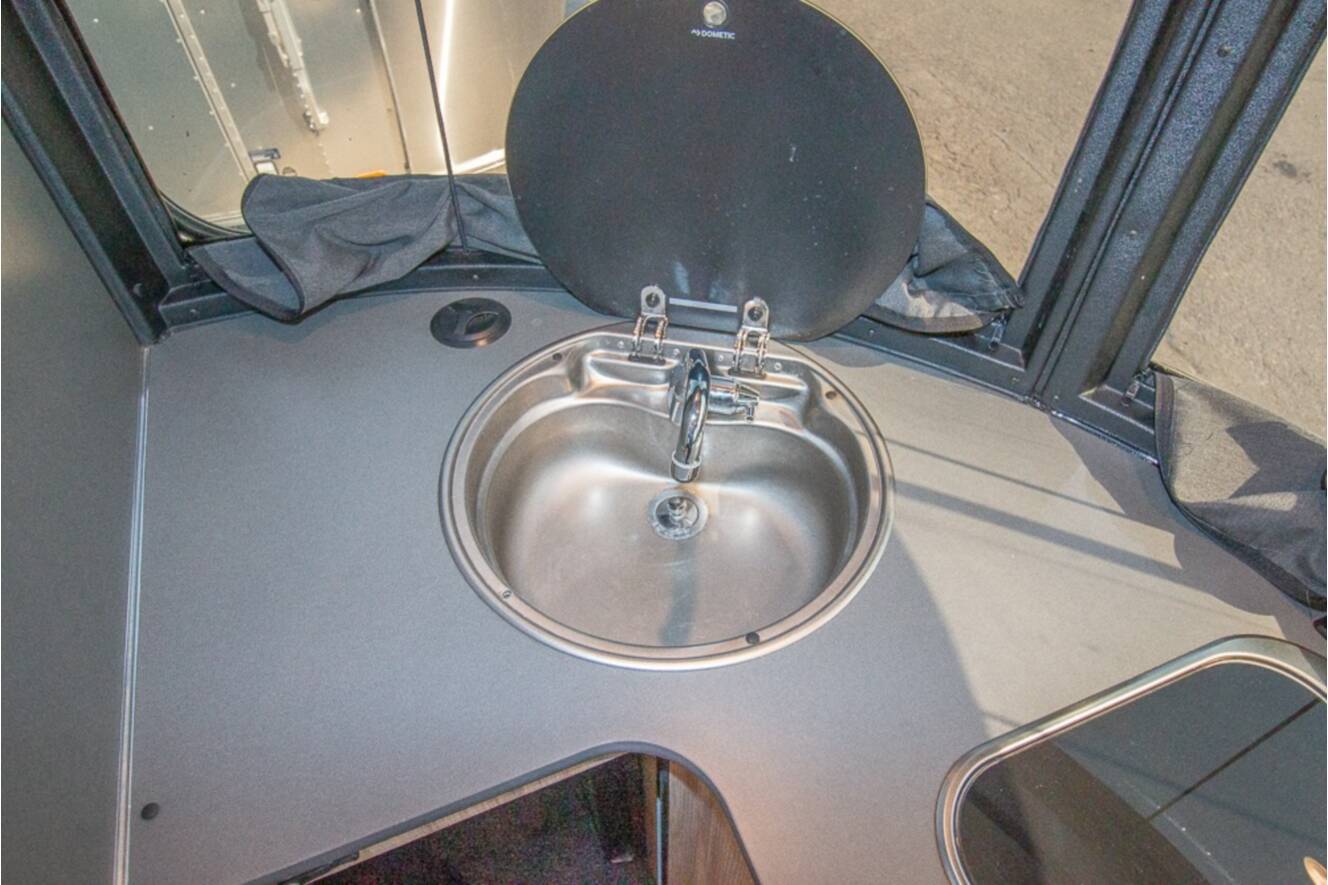 A photo of this 2021 Airstream Basecamp 16X