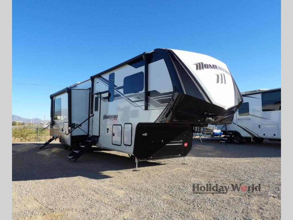 2025 Grand Design Momentum M-Class 414M Fifth Wheel Toy Hauler RV