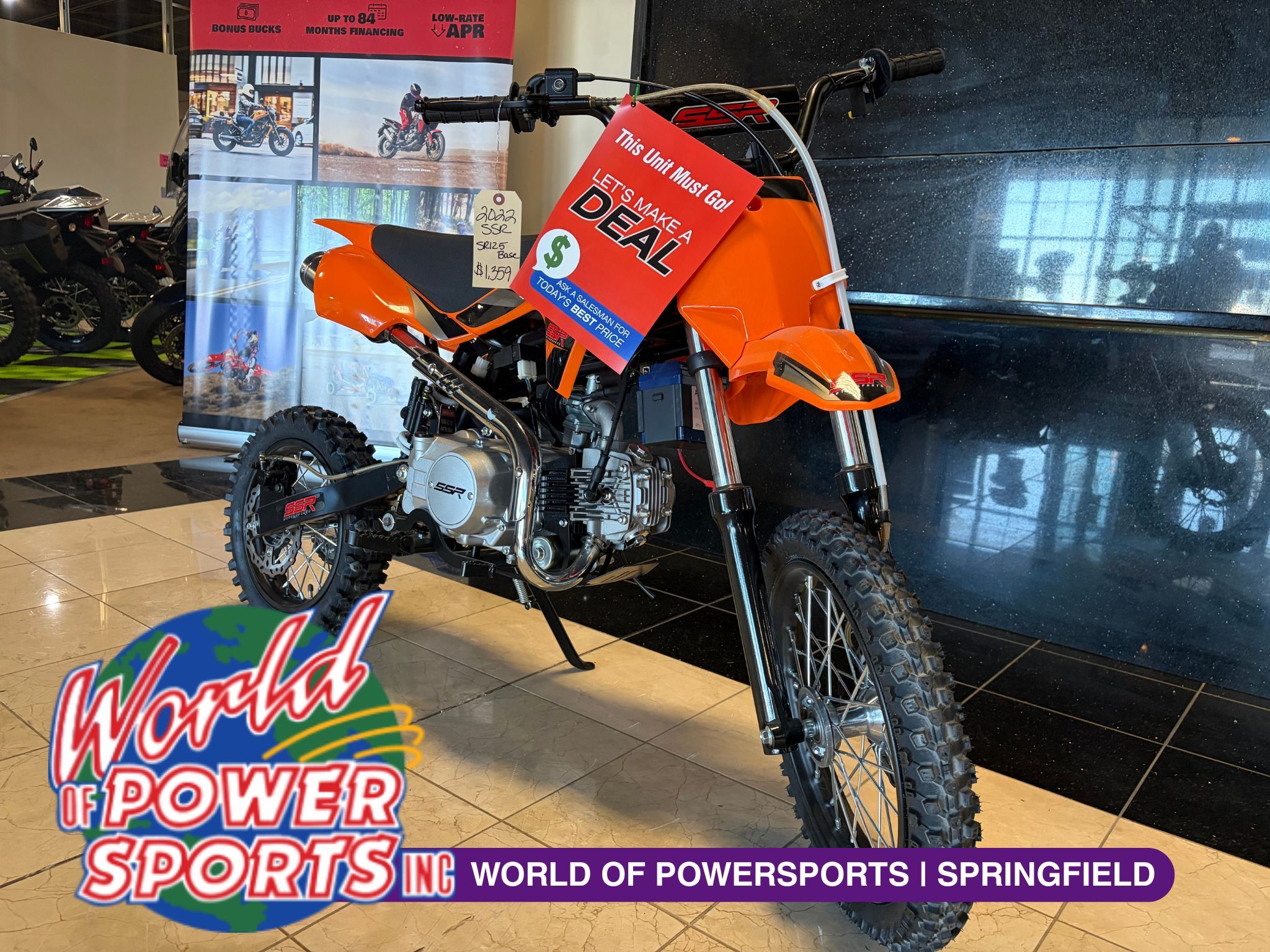 2022 Ssr Motorsports SR125 SEMI SEMI in Springfield, IL