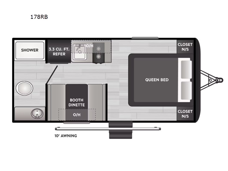 2024 Keystone Rv Hideout Sport Single Axle 178RB in monticello MN