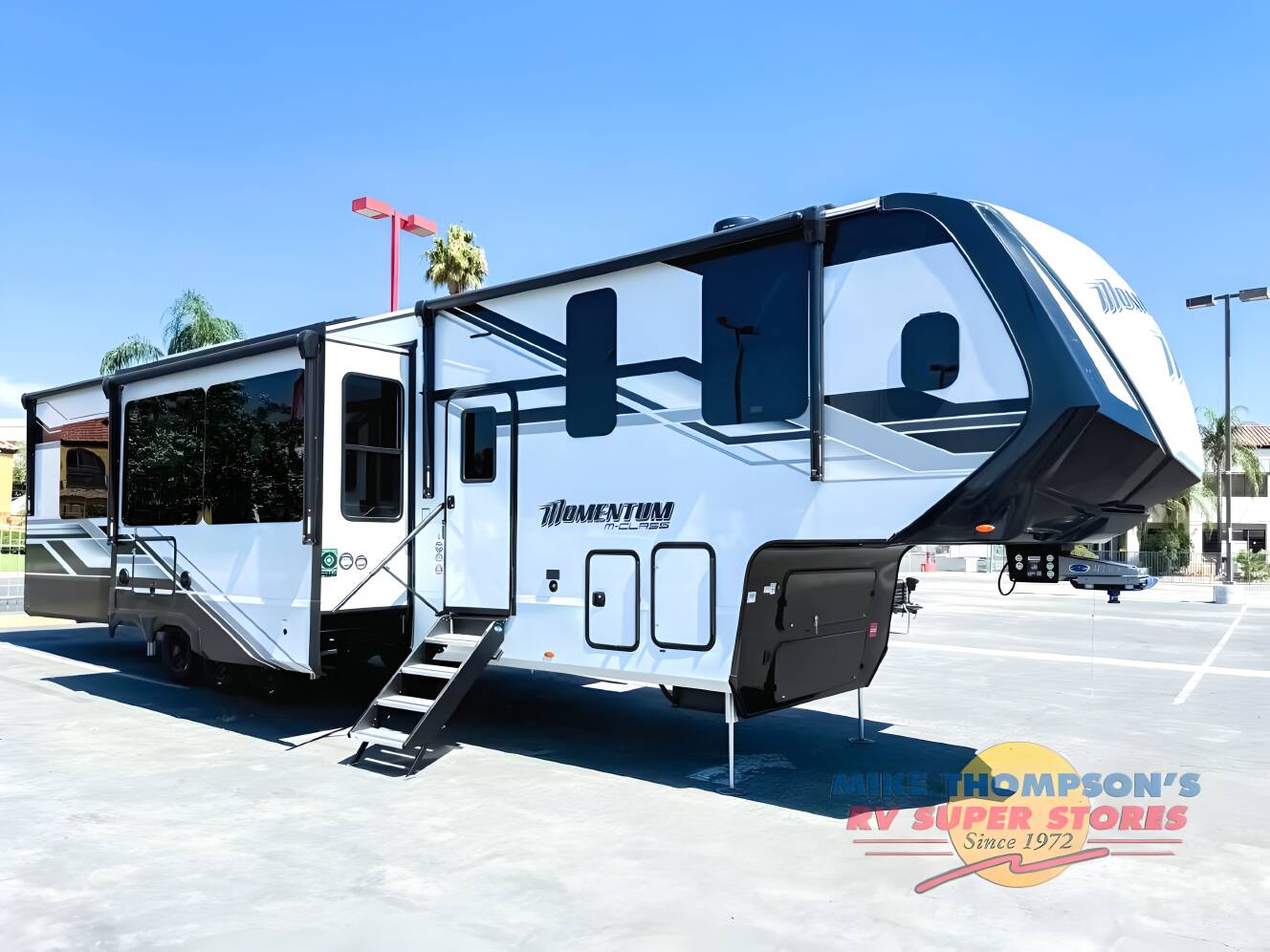A photo of this 2026 Grand Design Momentum M-Class 395MS