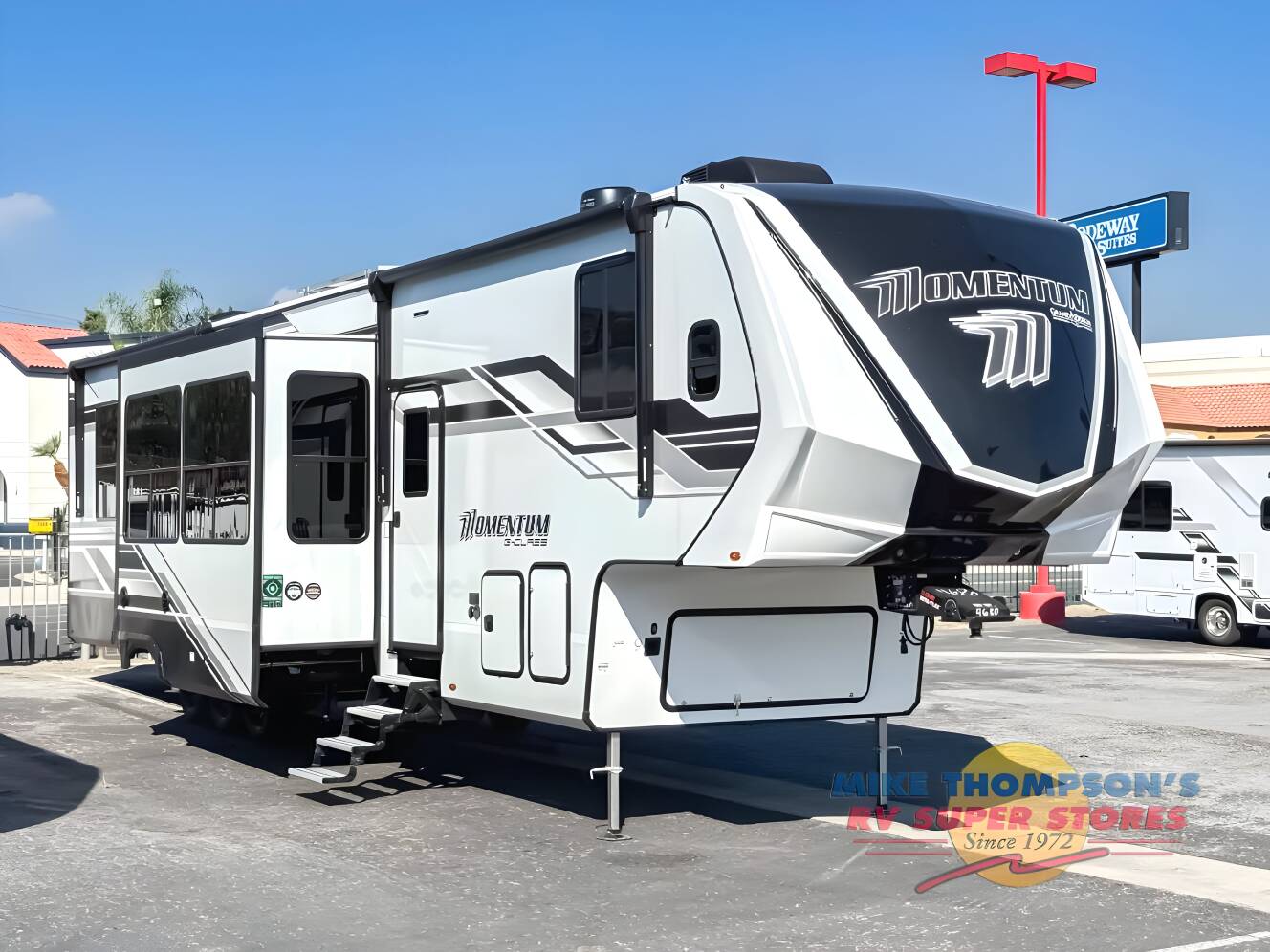A photo of this 2026 Grand Design Momentum G-Class 394G