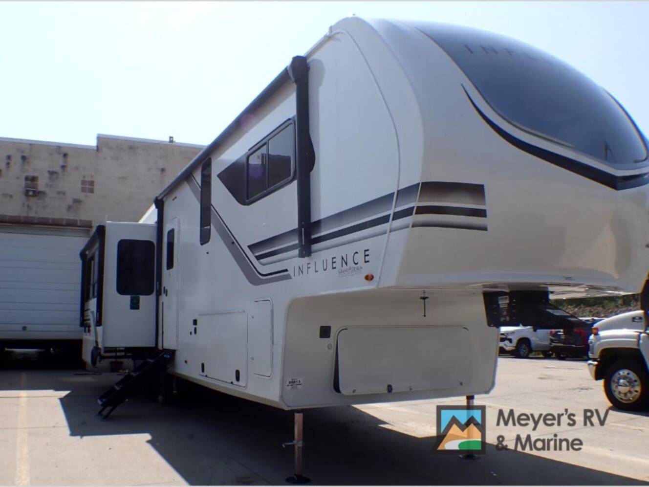 A photo of this 2026 Grand Design Influence 3503GK