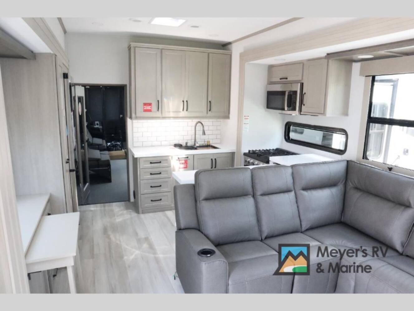 A photo of this 2026 Grand Design Momentum M-Class 392M