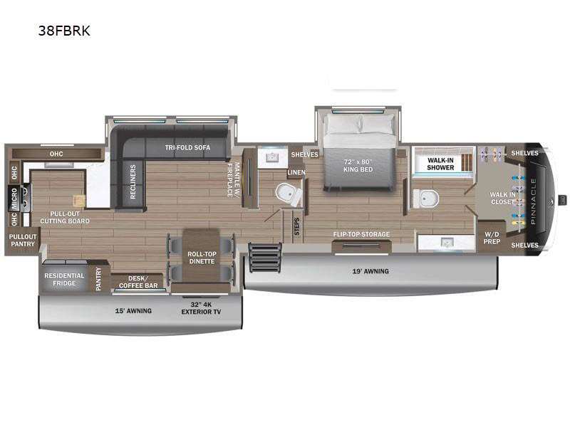 2025 Jayco Pinnacle 38FBRK in oak ridge NJ