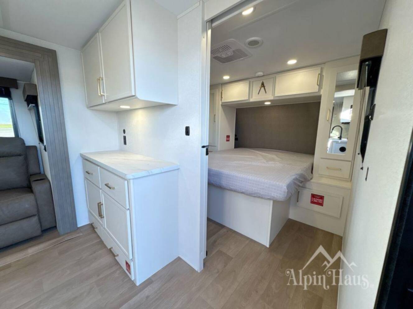 A photo of this 2026 Grand Design Transcend 325BHT