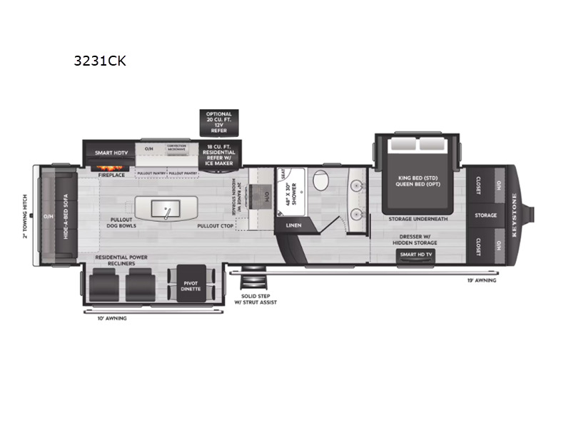 2026 Keystone Rv Montana 3231CK in colbert OK