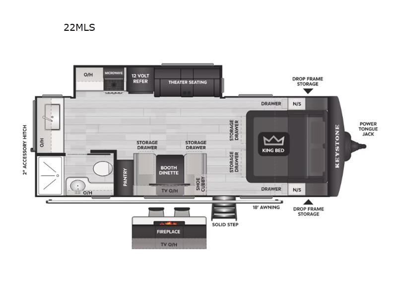 2026 Keystone Rv Cougar Half-Ton 22MLS in donna TX