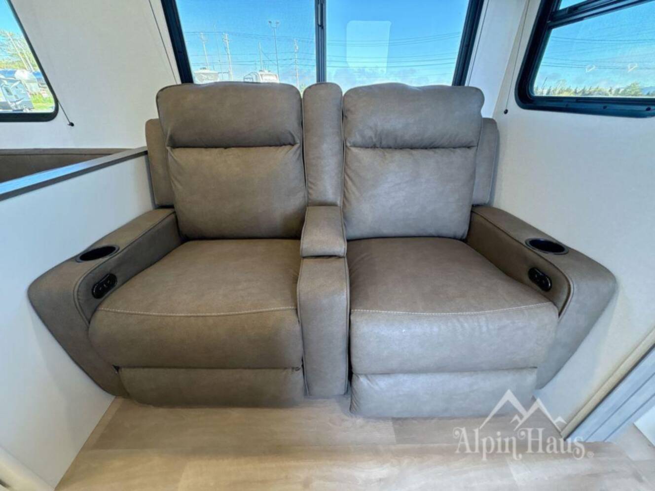 A photo of this 2026 Grand Design Transcend 325BHT
