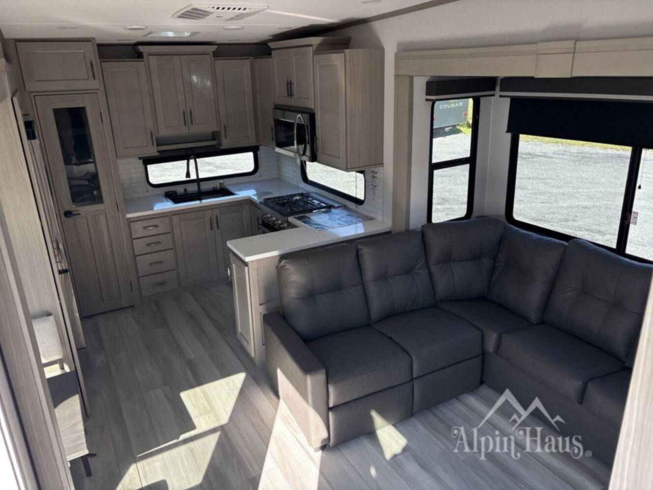 A photo of this 2025 Grand Design Influence 3203GK