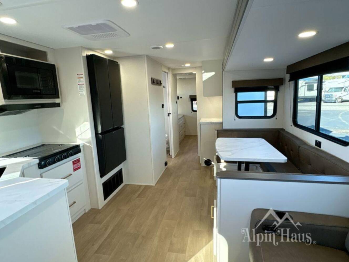 A photo of this 2026 Grand Design Transcend 325BHT