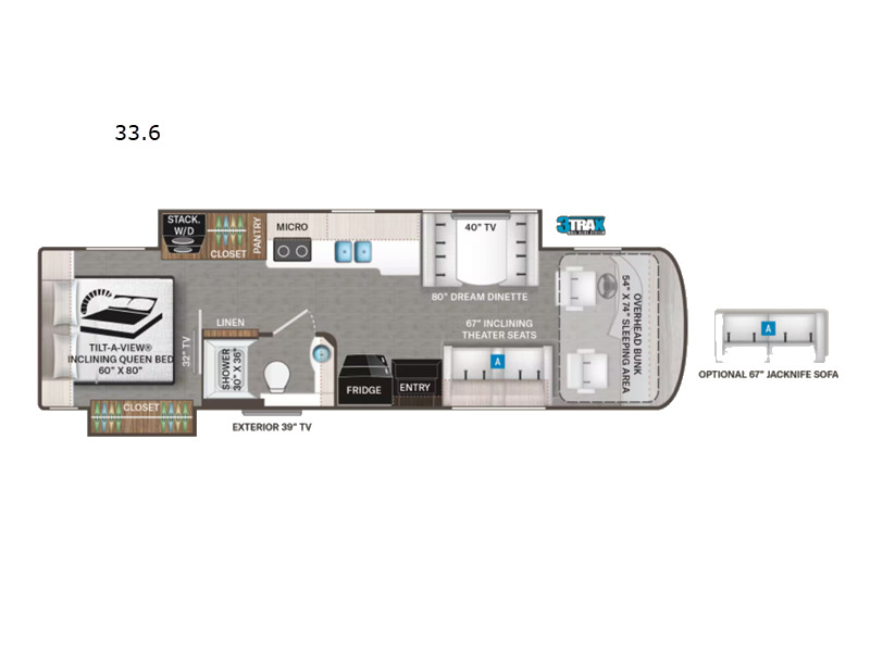 2022 Thor Motor Coach Palazzo 33.6 in lorena TX