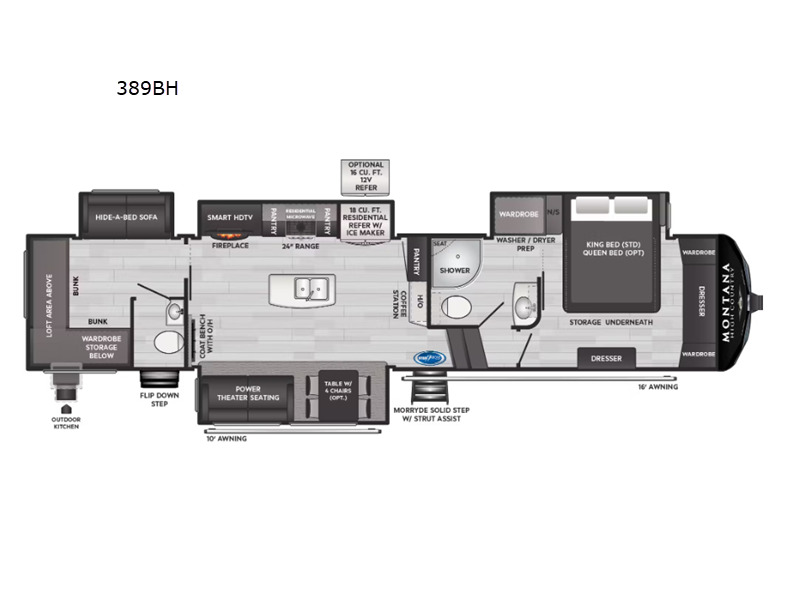 2025 Keystone Rv Montana High Country 389BH in nacogdoches TX