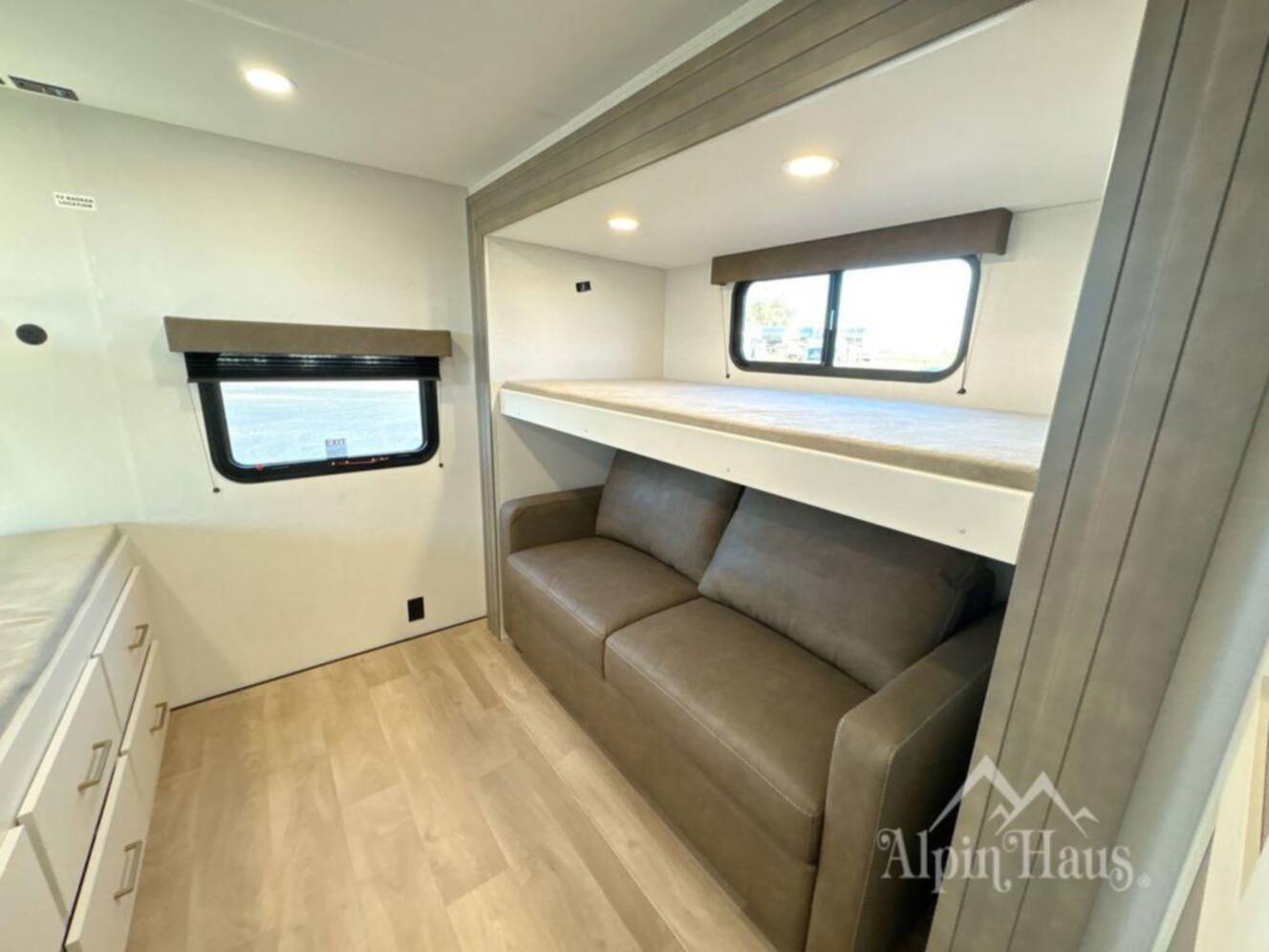A photo of this 2026 Grand Design Transcend 325BHT