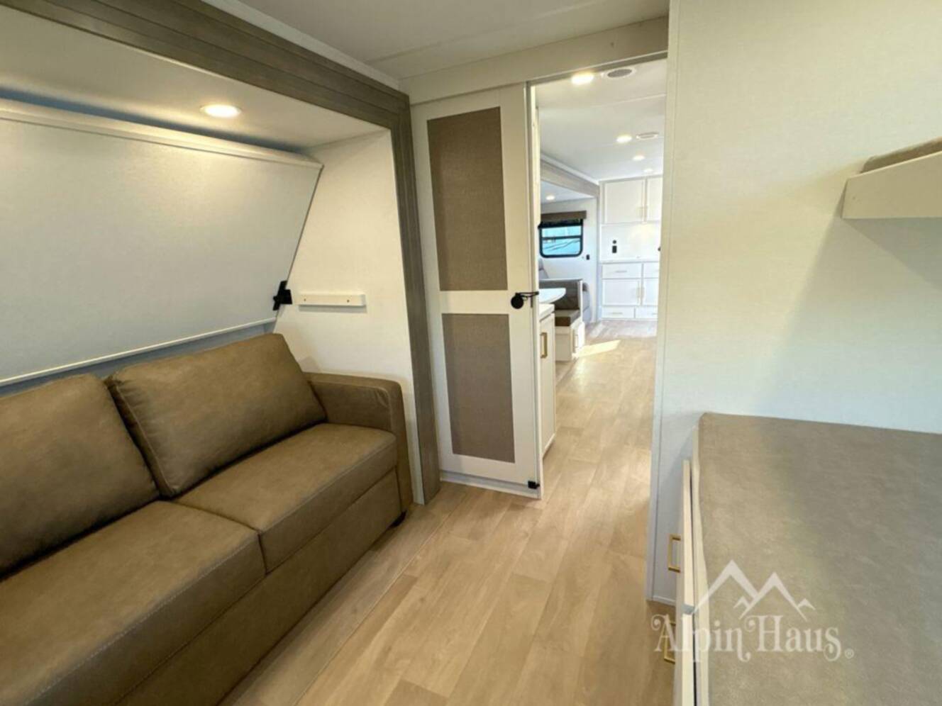 A photo of this 2026 Grand Design Transcend 325BHT
