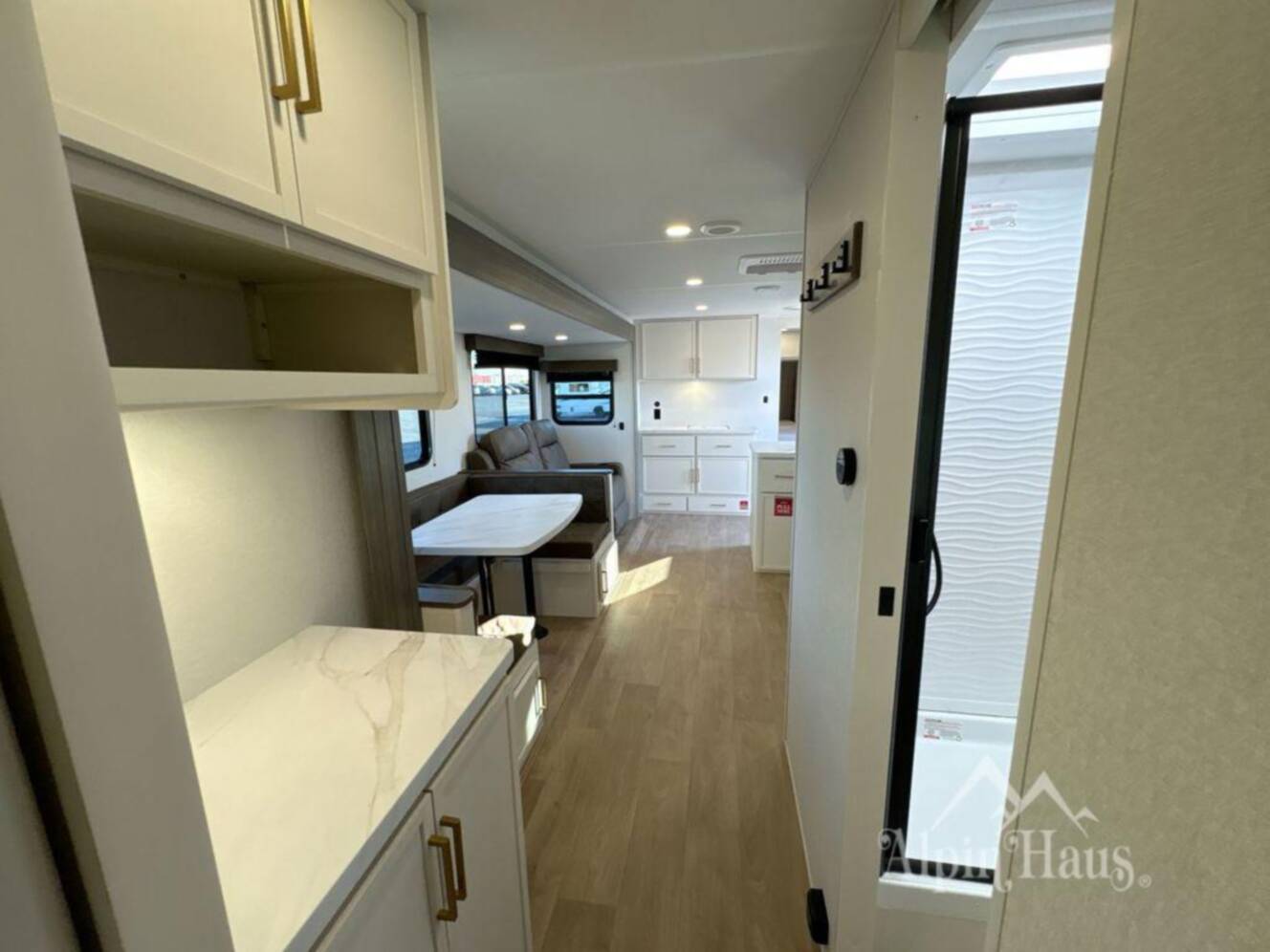A photo of this 2026 Grand Design Transcend 325BHT