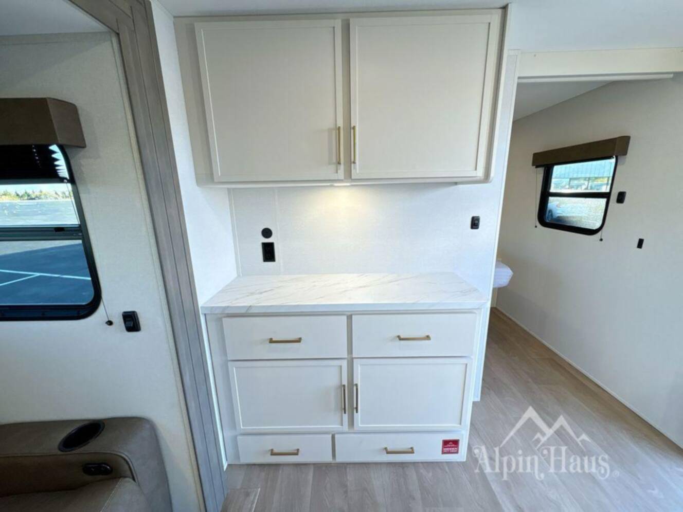 A photo of this 2026 Grand Design Transcend 325BHT