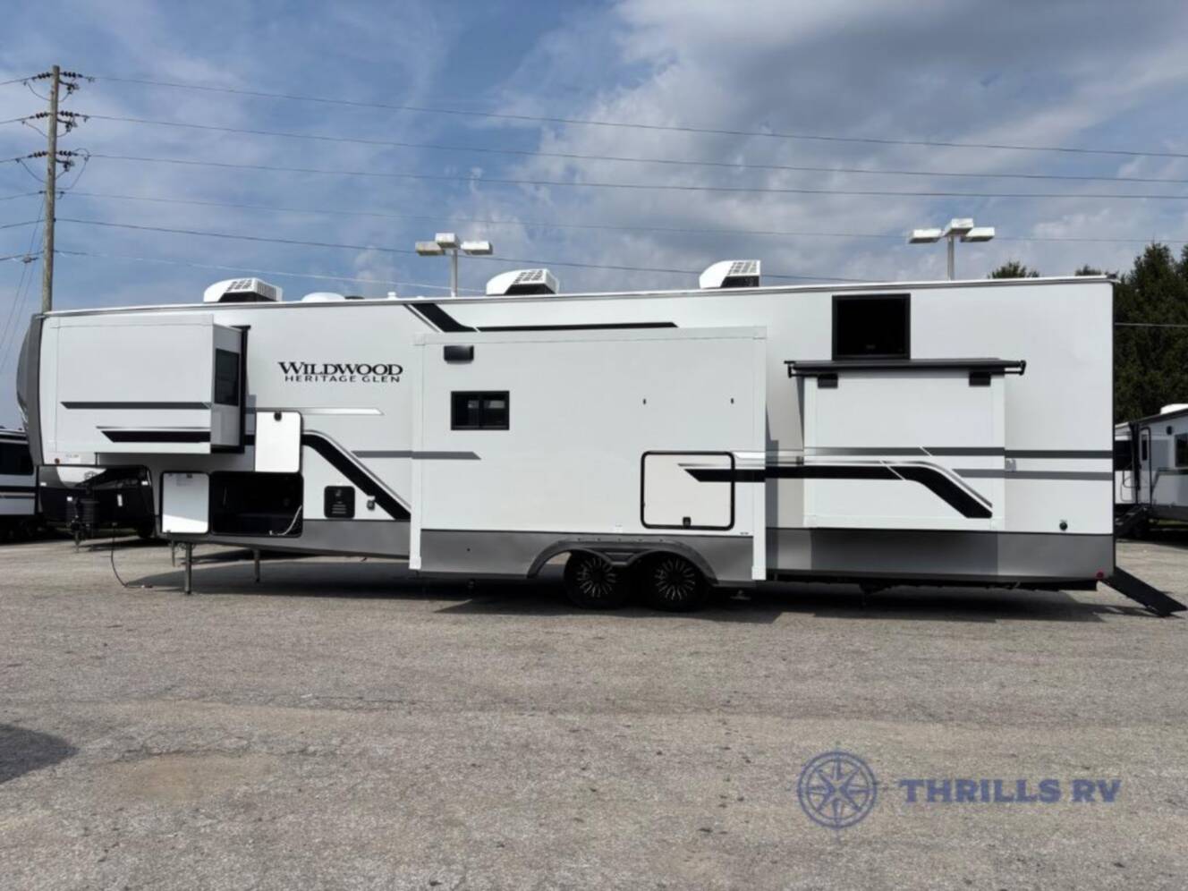 A photo of this 2026 Forest River Wildwood Heritage Glen 376FAM