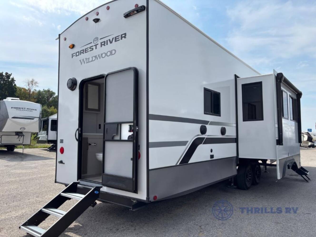 A photo of this 2026 Forest River Wildwood Heritage Glen 376FAM