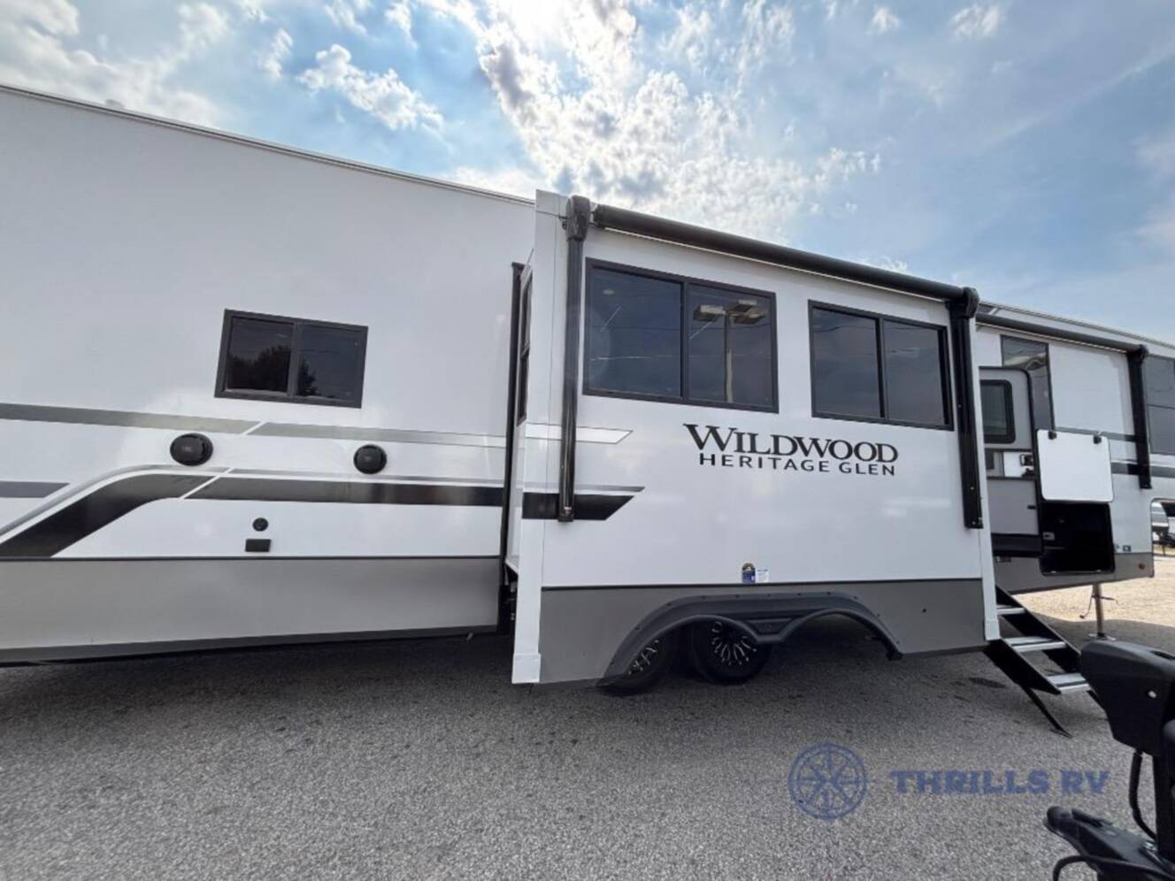 A photo of this 2026 Forest River Wildwood Heritage Glen 376FAM