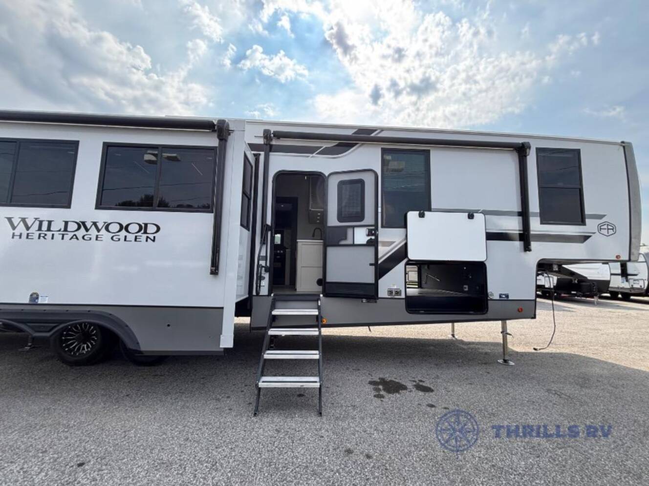 A photo of this 2026 Forest River Wildwood Heritage Glen 376FAM