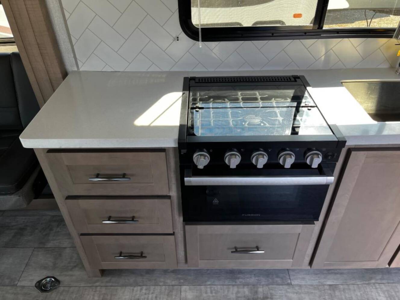A photo of this 2024 Grand Design Momentum G-Class 355G