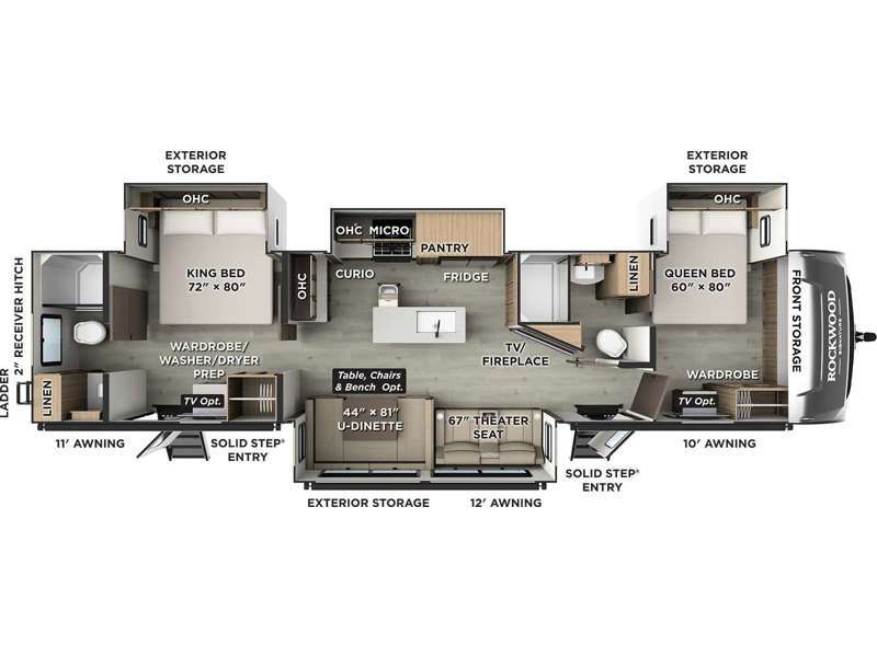 2026 Forest River Rv Rockwood Signature 8421DB in liberty MO