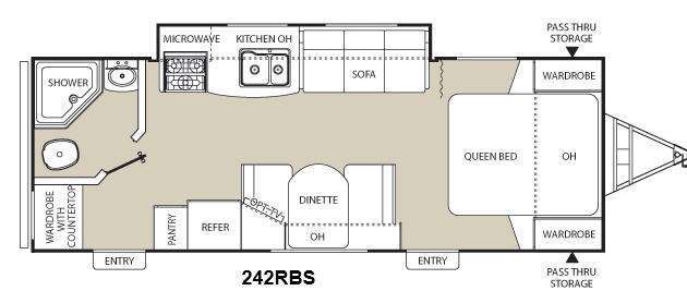 2012 Coachmen Rv Freedom Express 242RBS in fremont OH