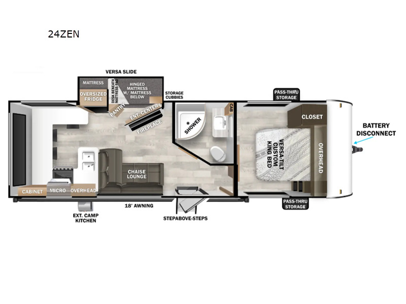 2026 Forest River Rv Salem Cruise Lite 24ZEN in fremont OH