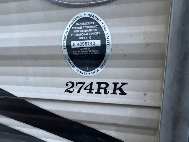 2016 Forest River CHEROKEE 274RK in waldo FL