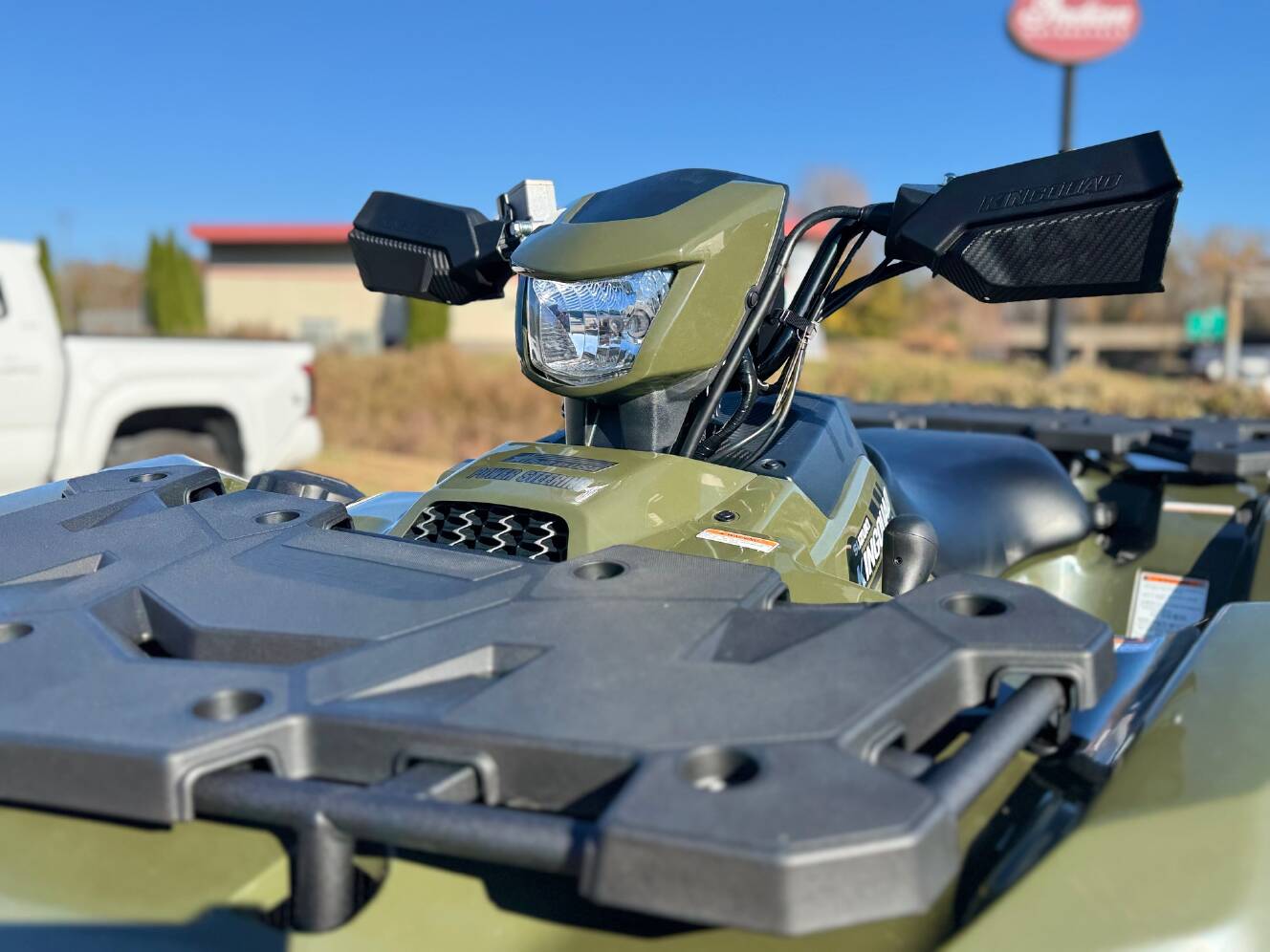 A photo of this 2025 Suzuki KINGQUAD 500AXI POWER STEERING