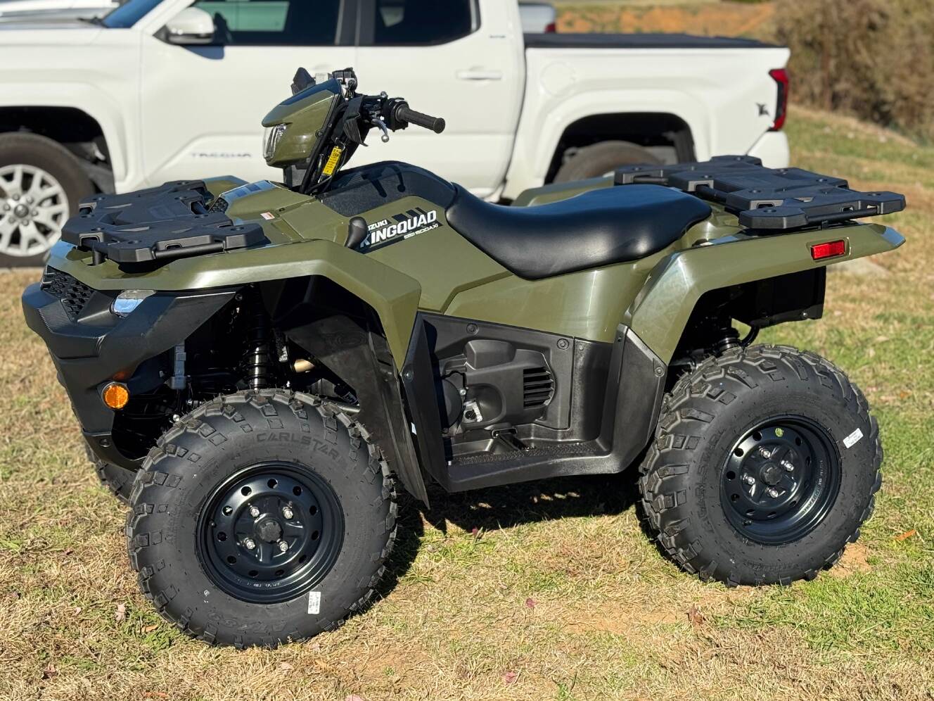 A photo of this 2025 Suzuki KINGQUAD 500AXI POWER STEERING