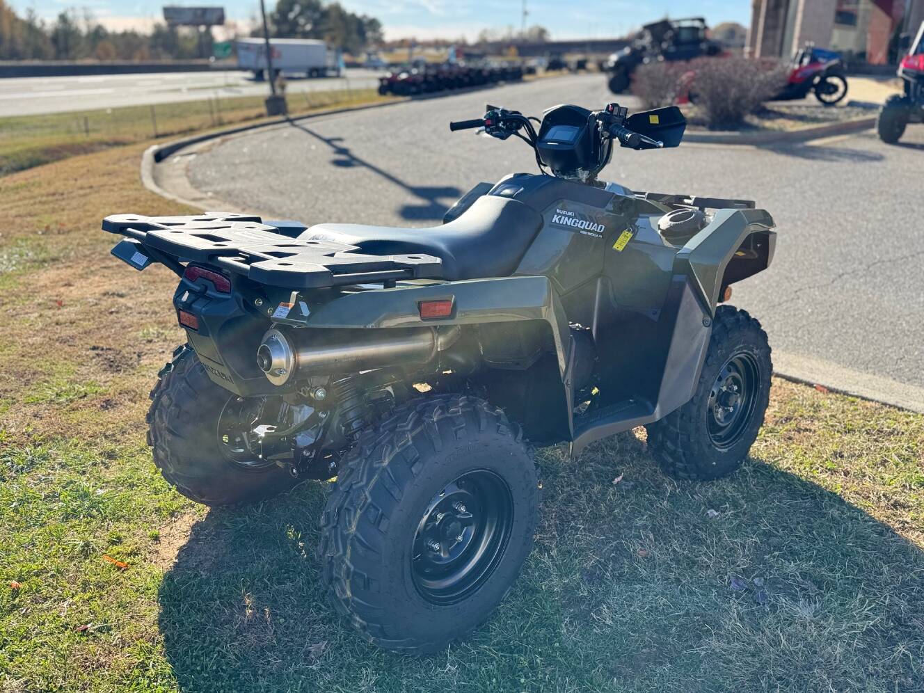 A photo of this 2025 Suzuki KINGQUAD 500AXI POWER STEERING
