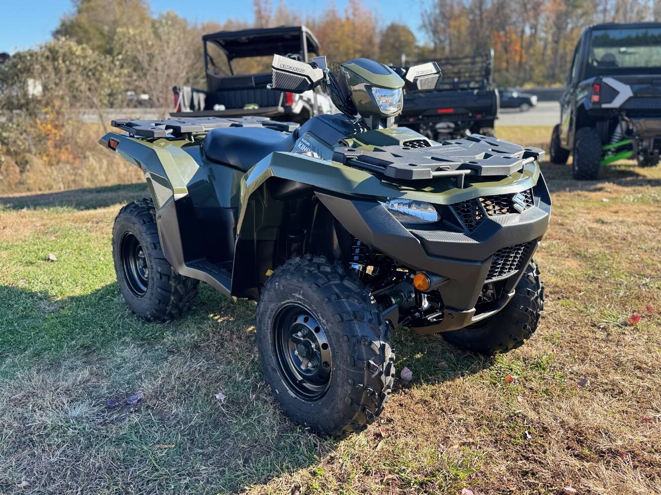 A photo of this 2025 Suzuki KINGQUAD 500AXI POWER STEERING