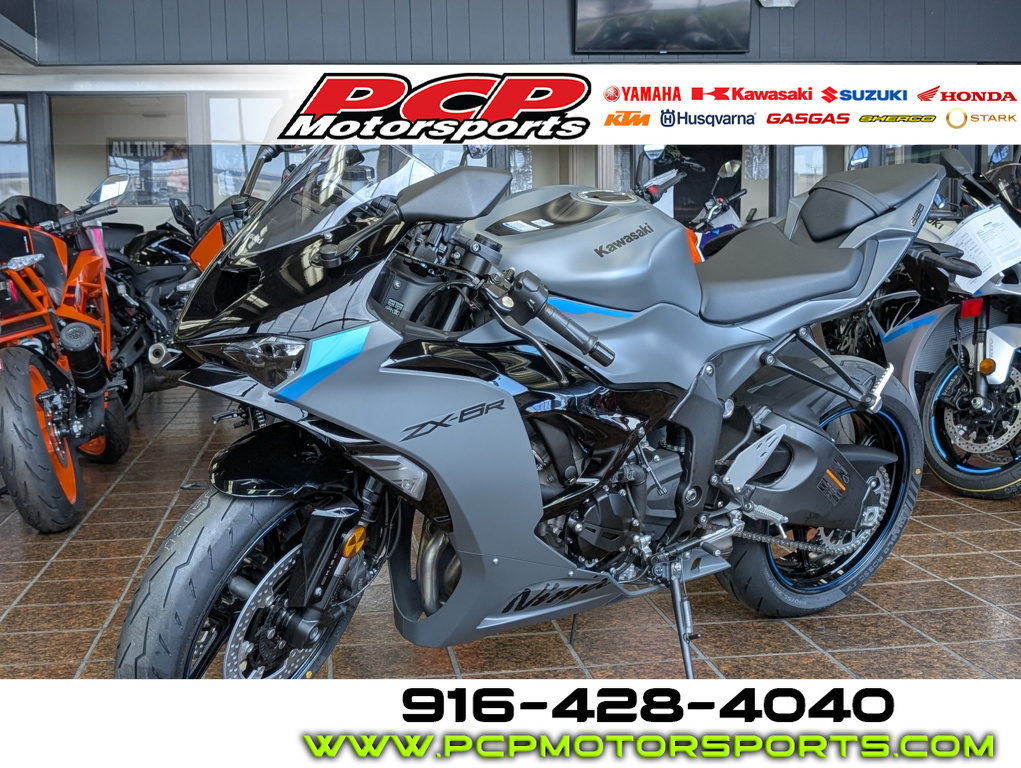Gray 2025 Kawasaki Ninja ZX-6R Motorcycles For Sale - Cycle Trader