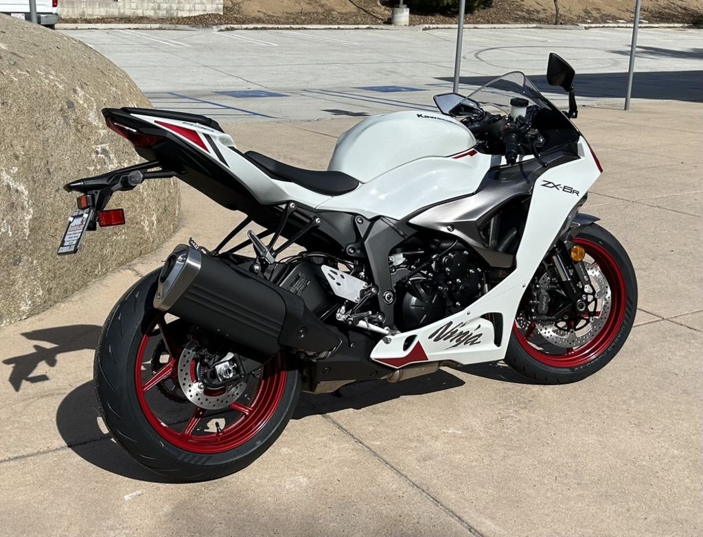 ホワイト ちか様 White Kawasaki Ninja ZX-6R Abs Motorcycles For