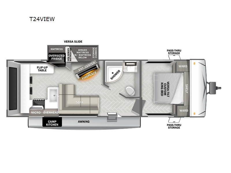 2024 Forest River Rv Salem 24VIEWX in san angelo TX