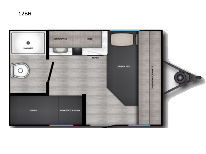 2026 Crossroads Rv Zinger Lite 12BH in lorena TX