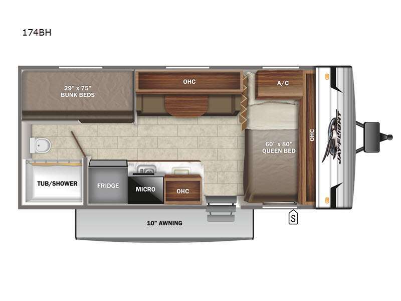 2022 Jayco Jay Flight SLX 7 174BH in hillsdale MI