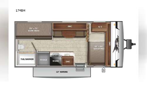 2022 Jayco Jay Flight SLX 7 174BH in hillsdale MI