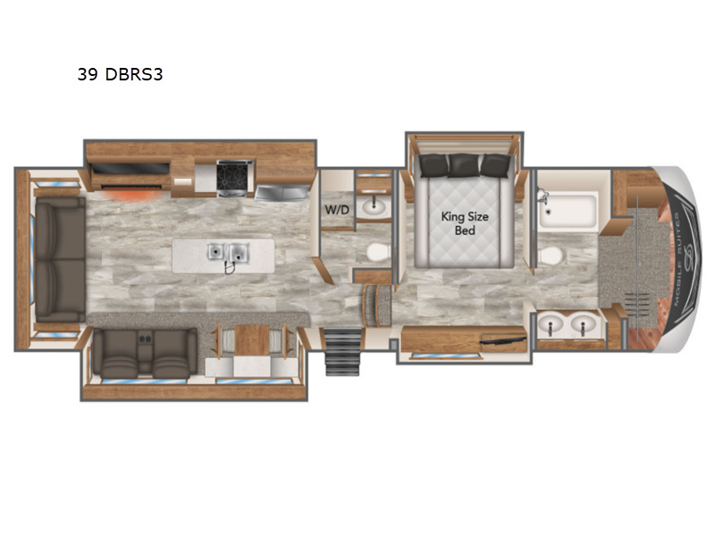 2021 DRV LUXURY SUITES Mobile Suites 39 DBRS3 in everett WA