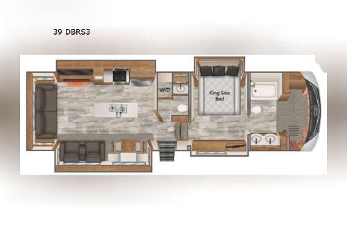 2021 DRV LUXURY SUITES Mobile Suites 39 DBRS3 in everett WA