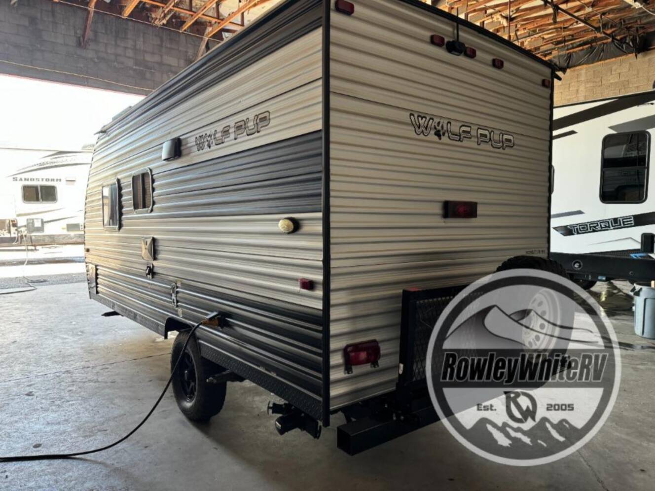 A photo of this 2022 Forest River Rv Cherokee Wolf Pup 16FQ