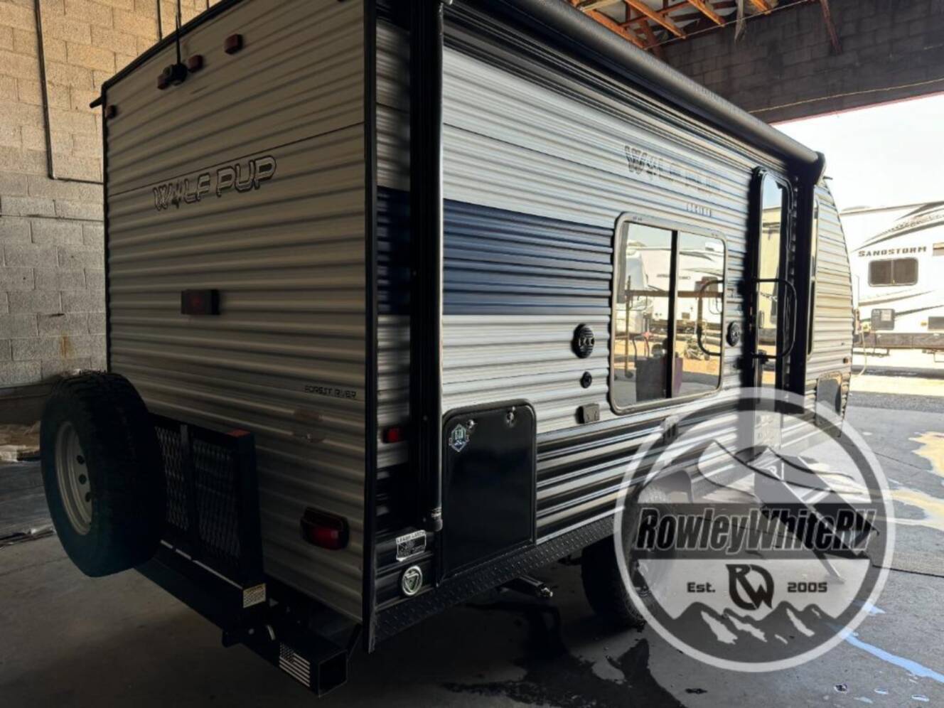 A photo of this 2022 Forest River Rv Cherokee Wolf Pup 16FQ