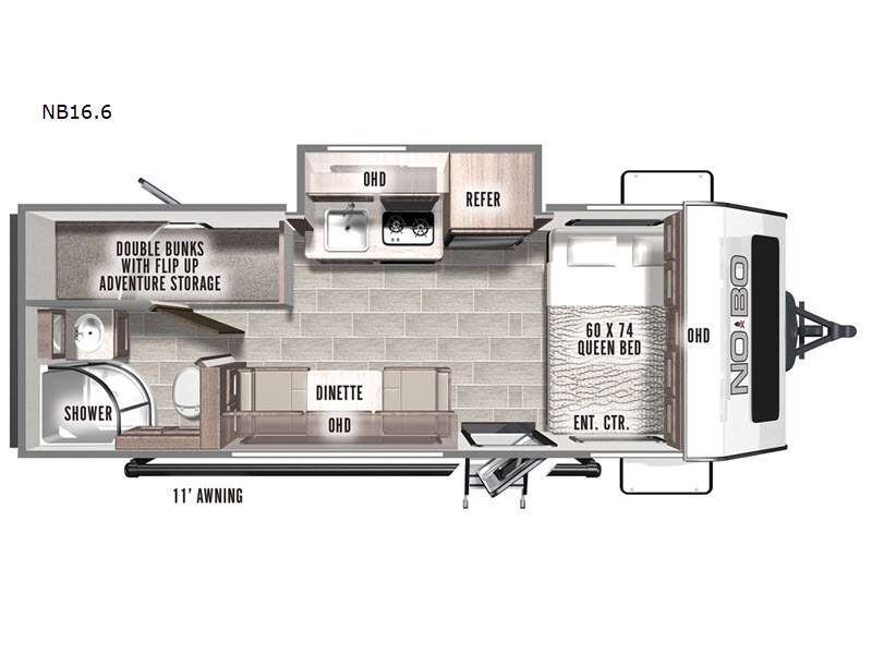 2022 Forest River Rv No Boundaries NB16.6 in topeka KS