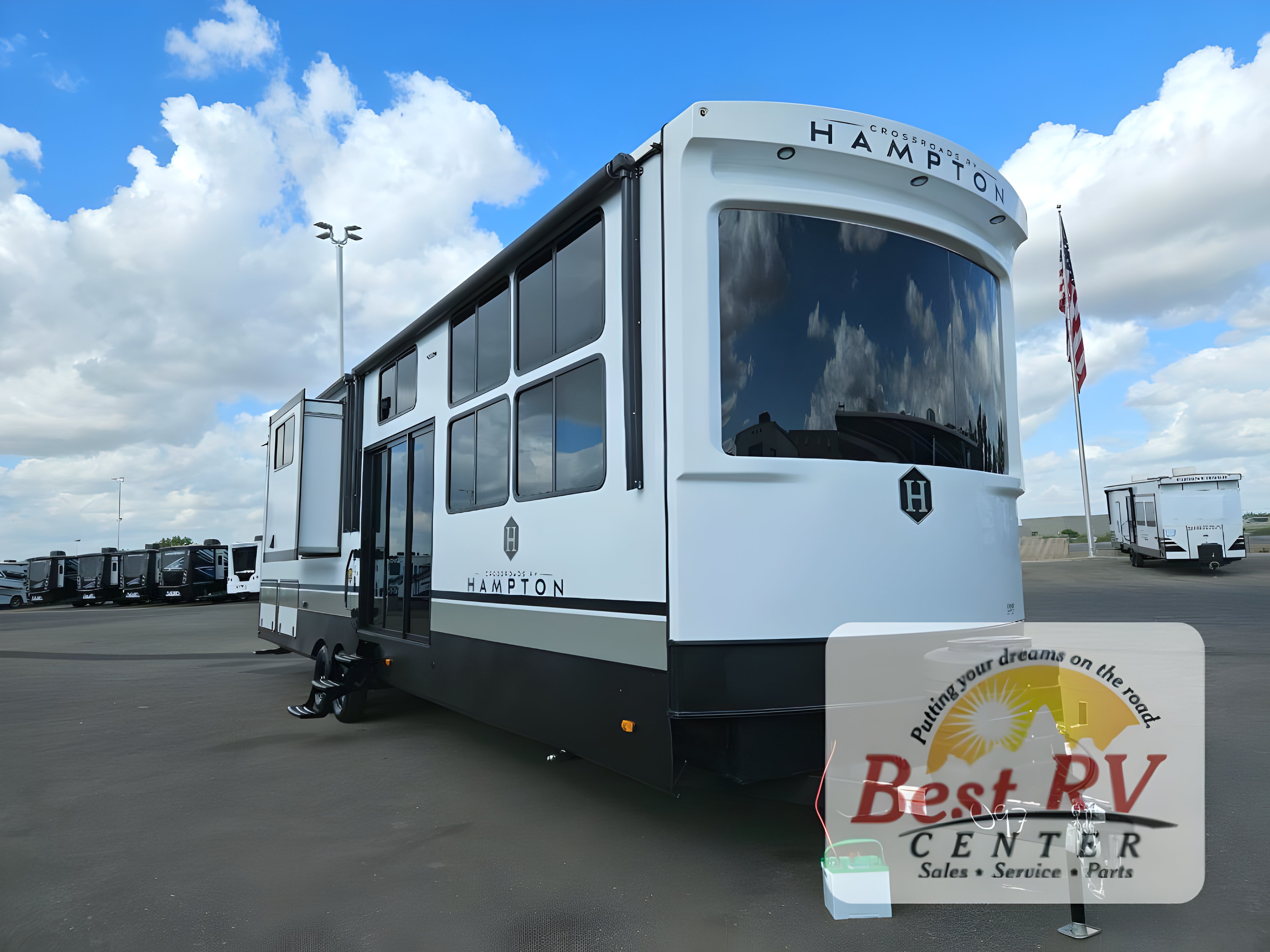 2025 Crossroads Rv Hampton 395BAM HP395BAM in turlock CA