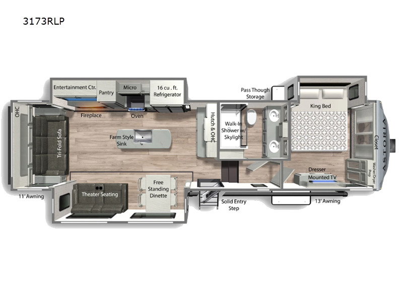 2026 Dutchmen Rv Astoria 3173RLP in turlock CA