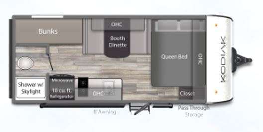 2026 Dutchmen Rv KODIAK 178BHS in grand terrace CA
