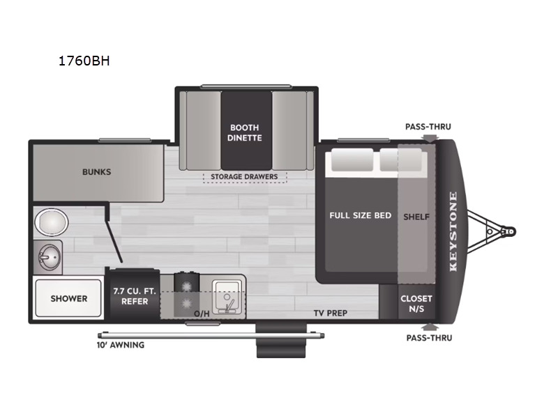 2026 Keystone Rv Springdale Mini 1760BH in grand terrace CA