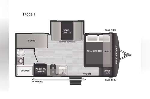 2026 Keystone Rv Springdale Mini 1760BH in grand terrace CA
